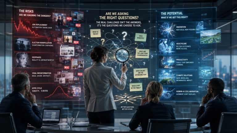 AI, beneficial? a new (passing) fad? deep fakes, viral posts and are we even asking the right questions?